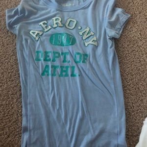 Blue Aeropostale t shirt